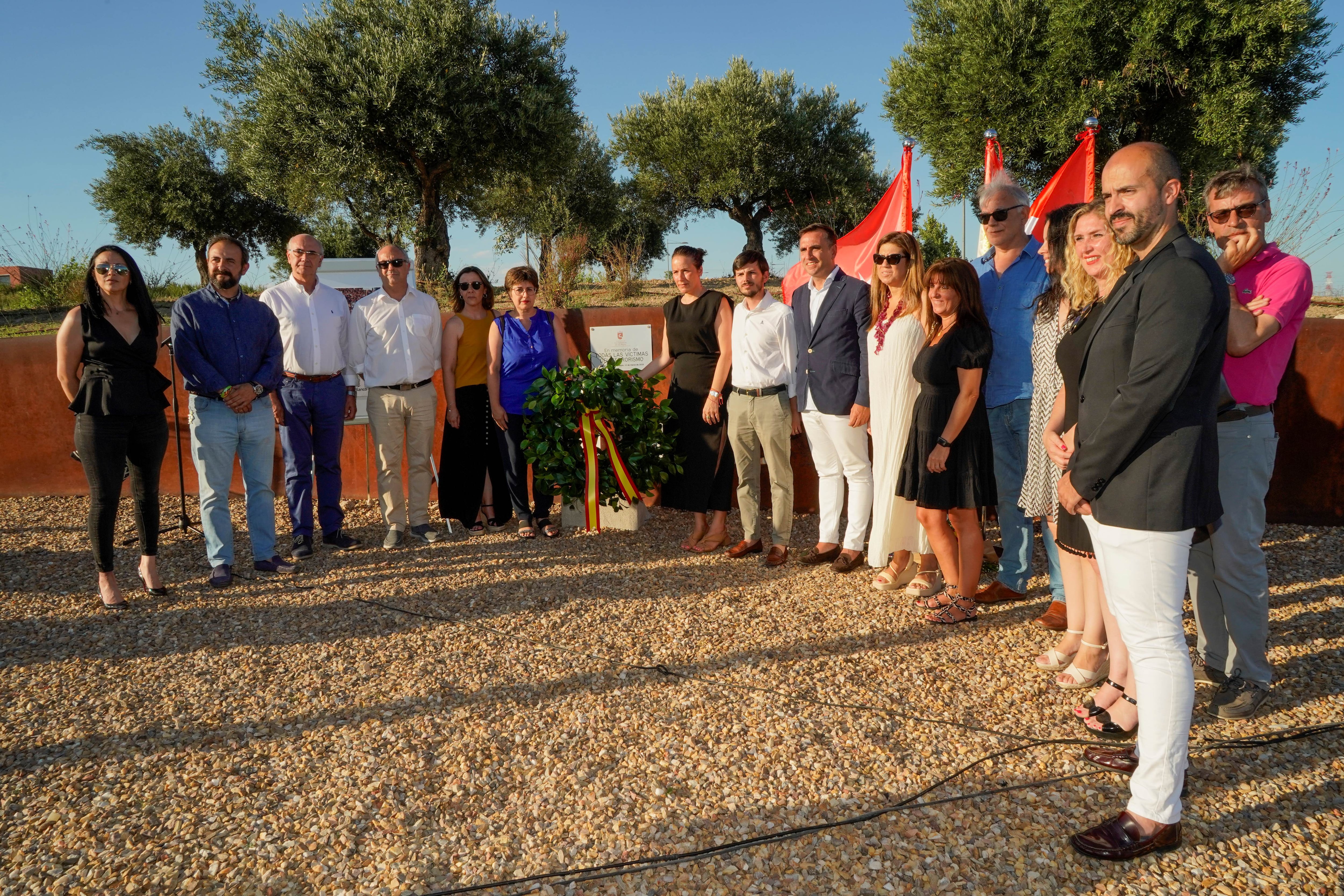 Homenaje a Miguel Ángel Blanco presidido por la alcaldesa de San Sebastián de los Reyes, Lucía Fernández