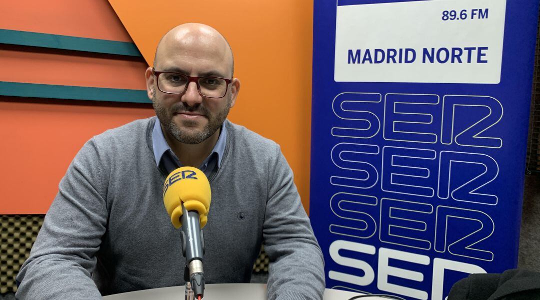 José Luis Labrador, alcalde de Manzanares El Real en los estudios de SER Madrid Norte