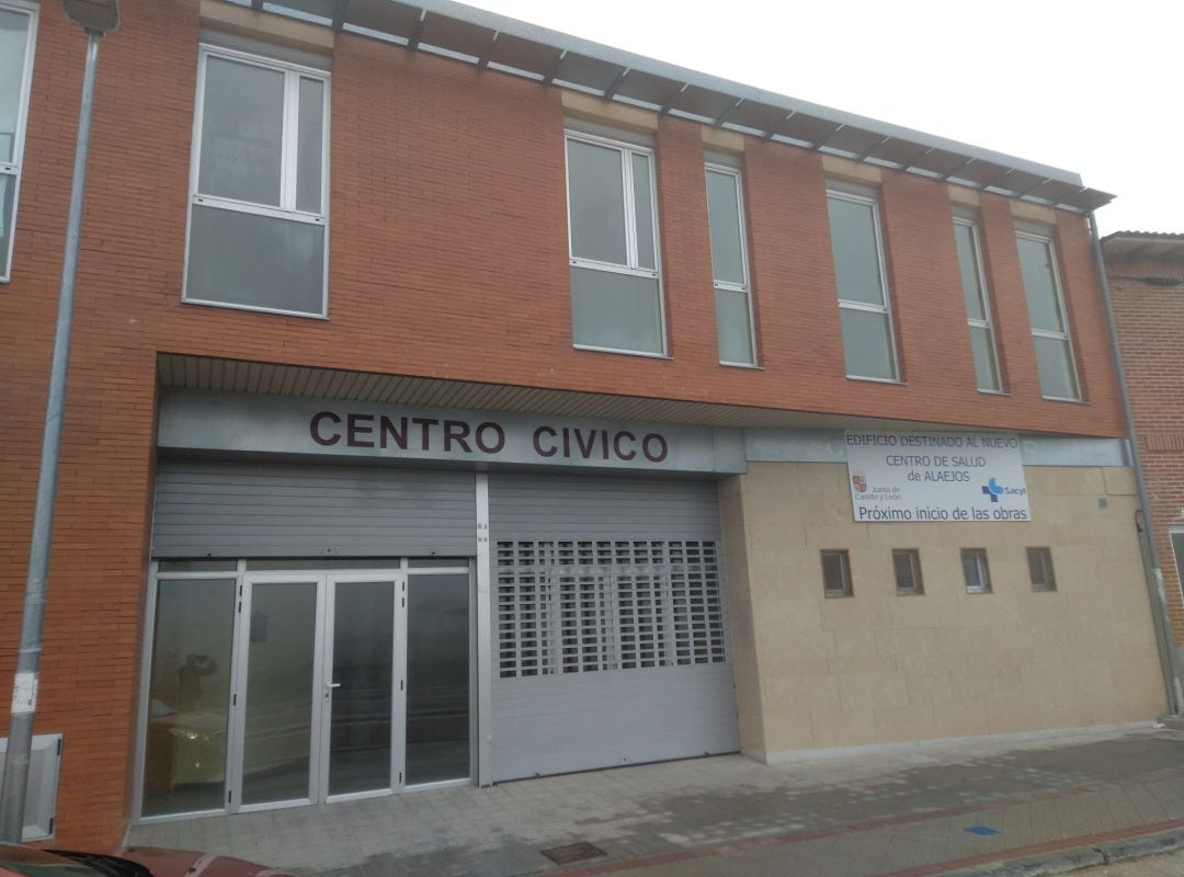 Centro Cívico que debería convertirse en el nuevo Centro de Salud de Alaejos