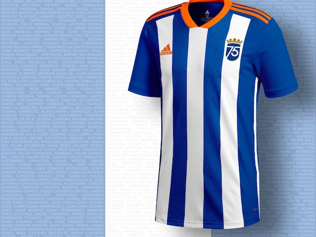 Camiseta del Xerez CD conmemorativa de su 75 aniversario
