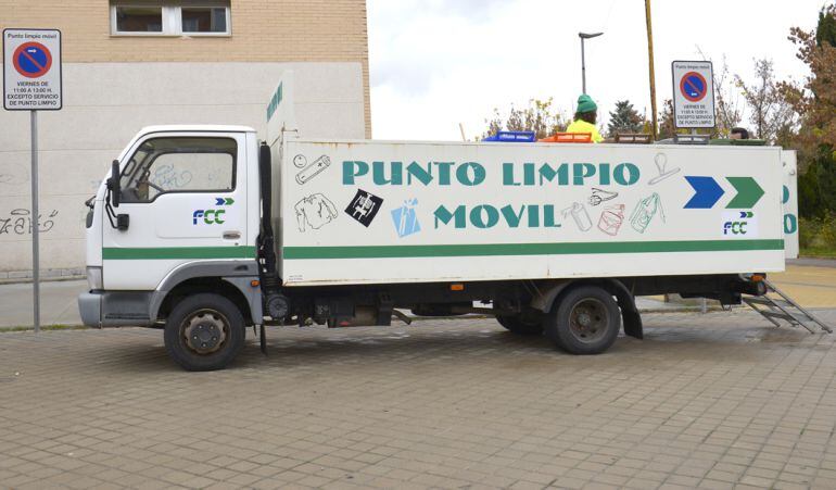 El punto limpio ha empezado hoy a funcionar