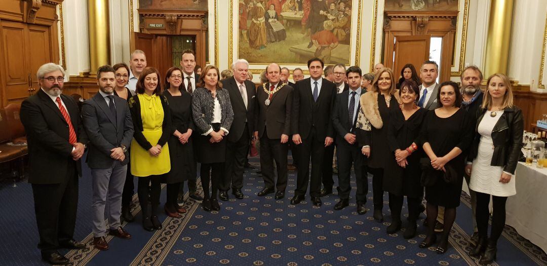 Los representantes del Grupo de Ciudades Patrimonio en Edimburgo