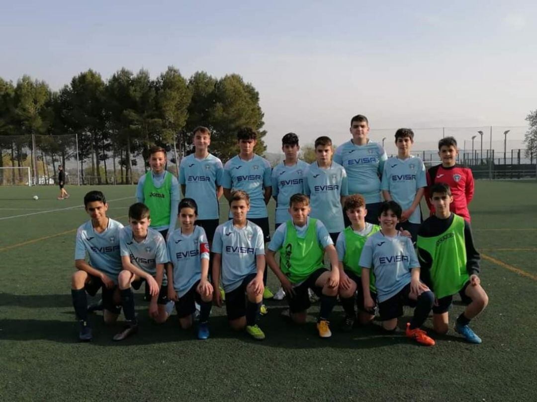 Alineación del equipo infantil A del Sporting Villena