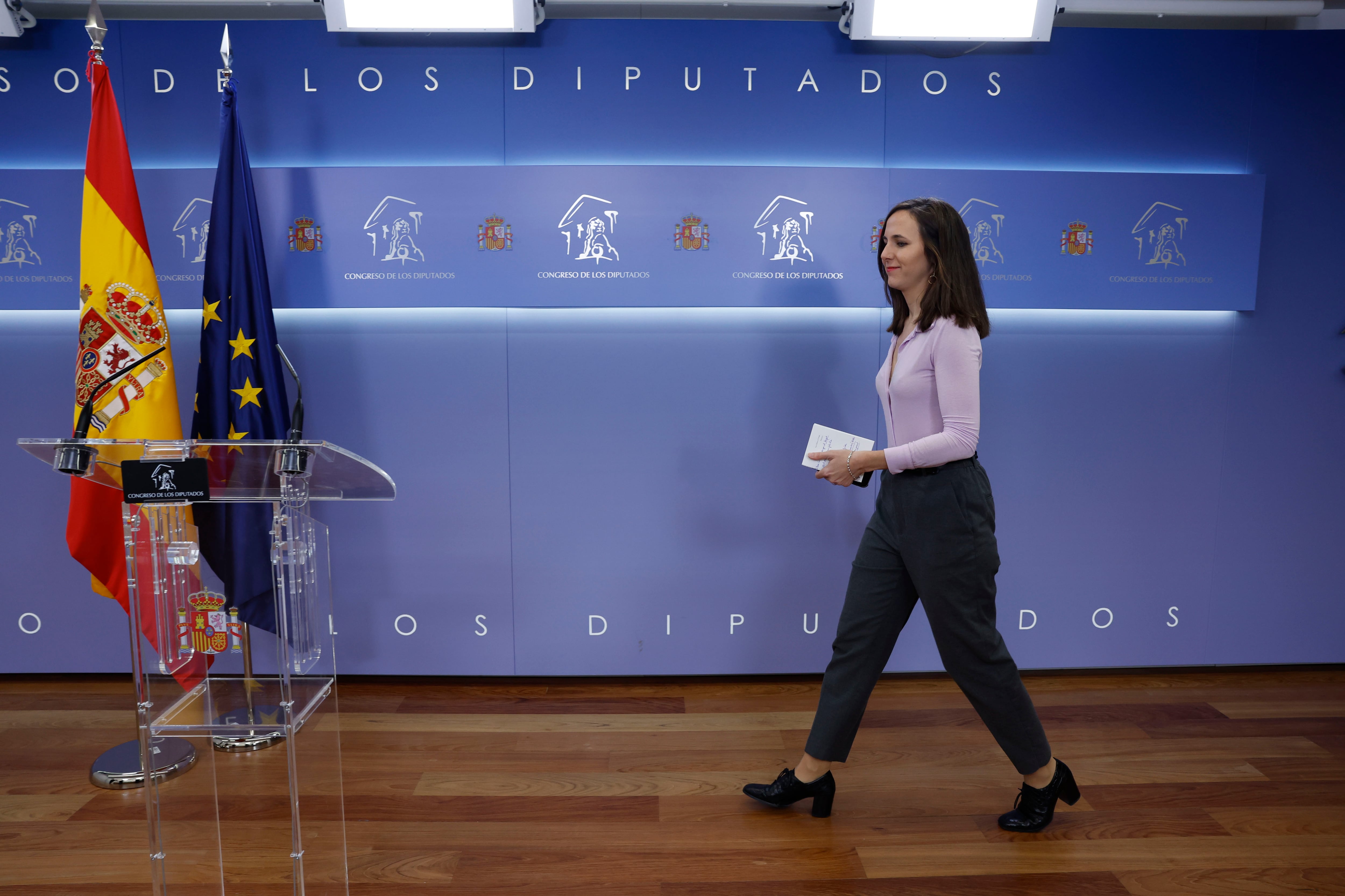 La diputada de Podemos Ione Belarra. EFE/ J.J. Guillén