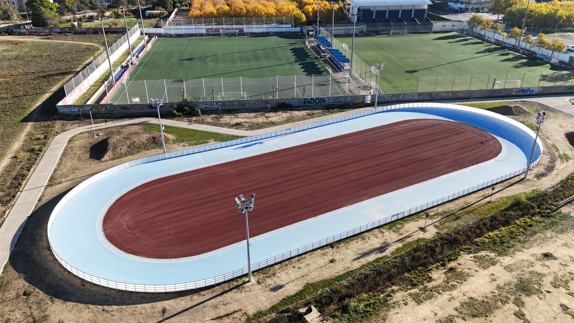 Nueva pista de patinaje en Huesca