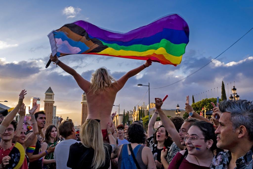 Rocío Saiz durante una actuación en Barcelona