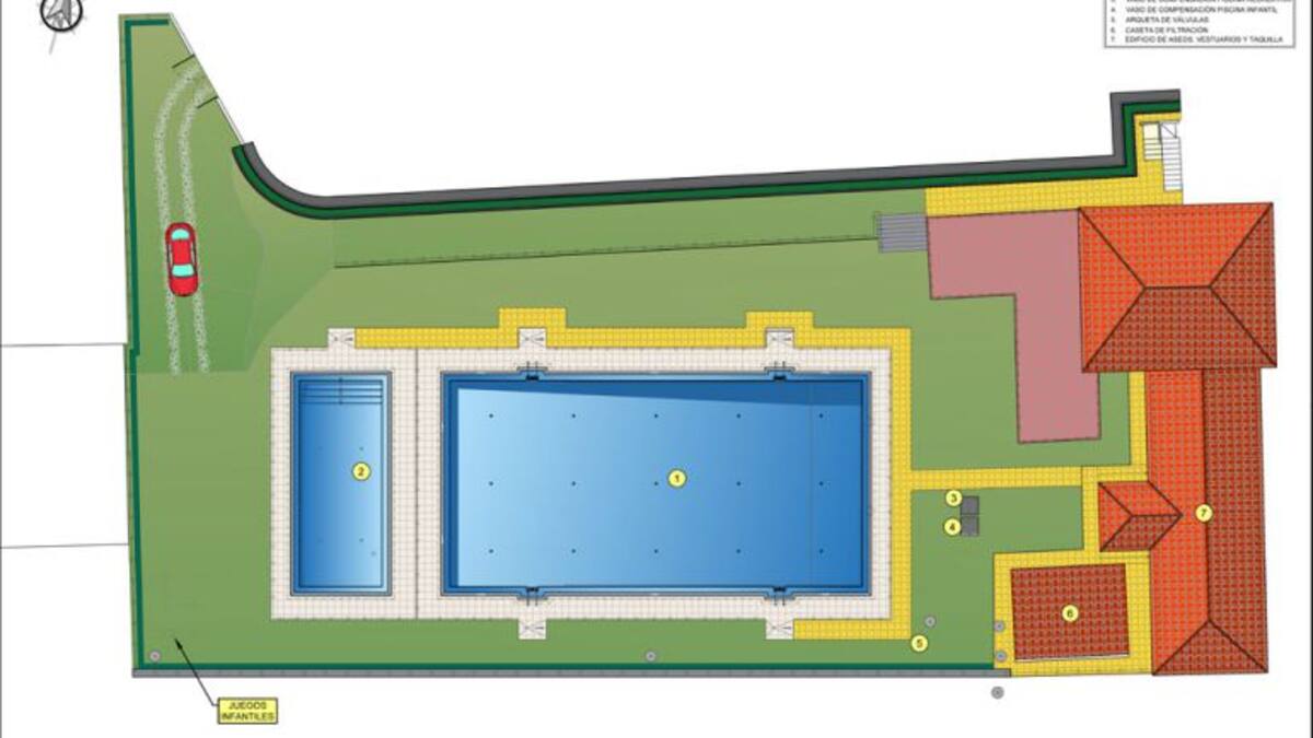 Casi 300.000 para reconstruir la piscina de Valverde de la Vera