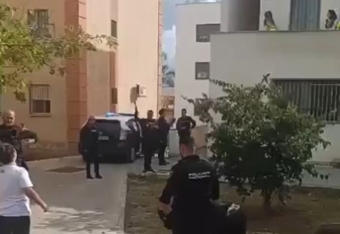 Detención del joven en Algeciras