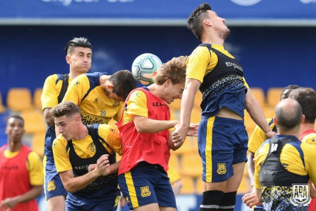 Entrenamiento de la AD Alcorcón