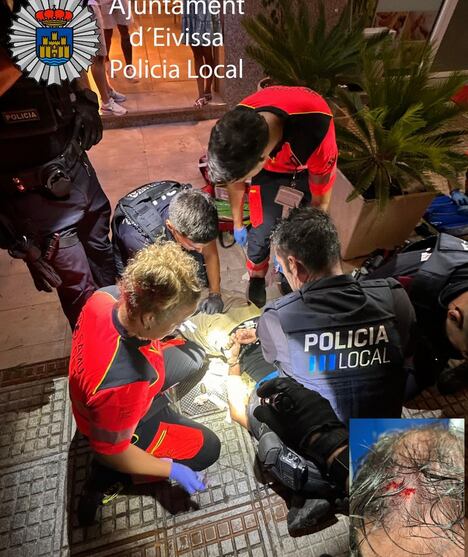 Momento de la detención