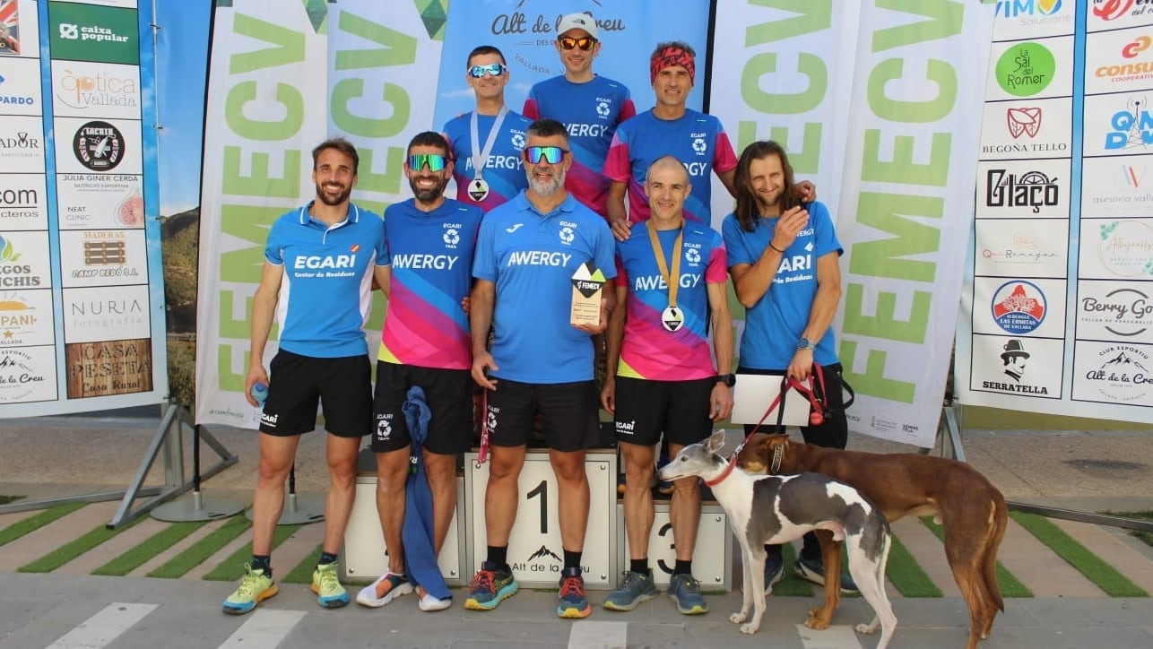 El Egari Trail vuelve a ser el mejor equipo de carreras por montaña de la Comunidad Valenciana