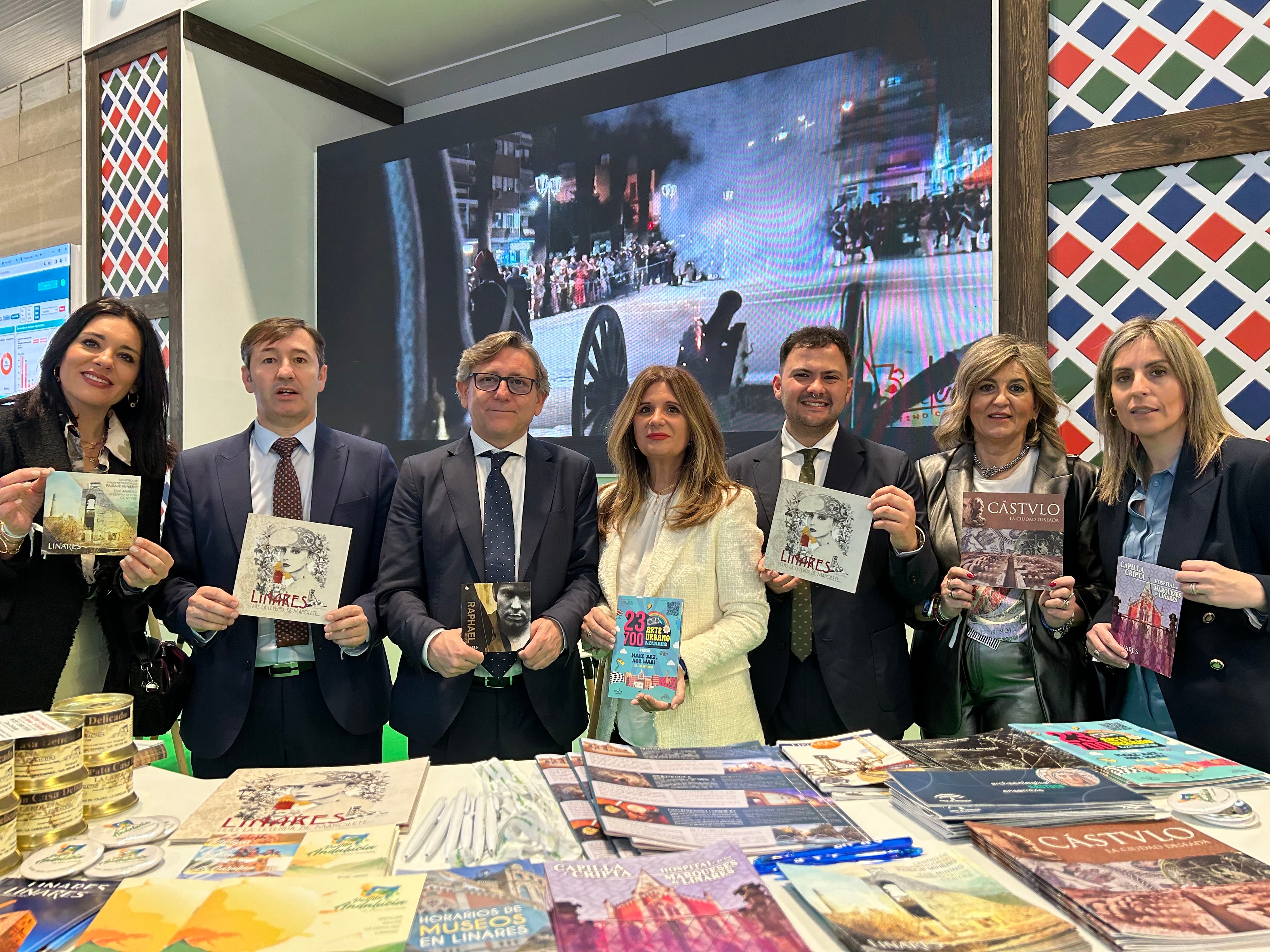 Equipo de Gobierno de Linares en Fitur 2024.