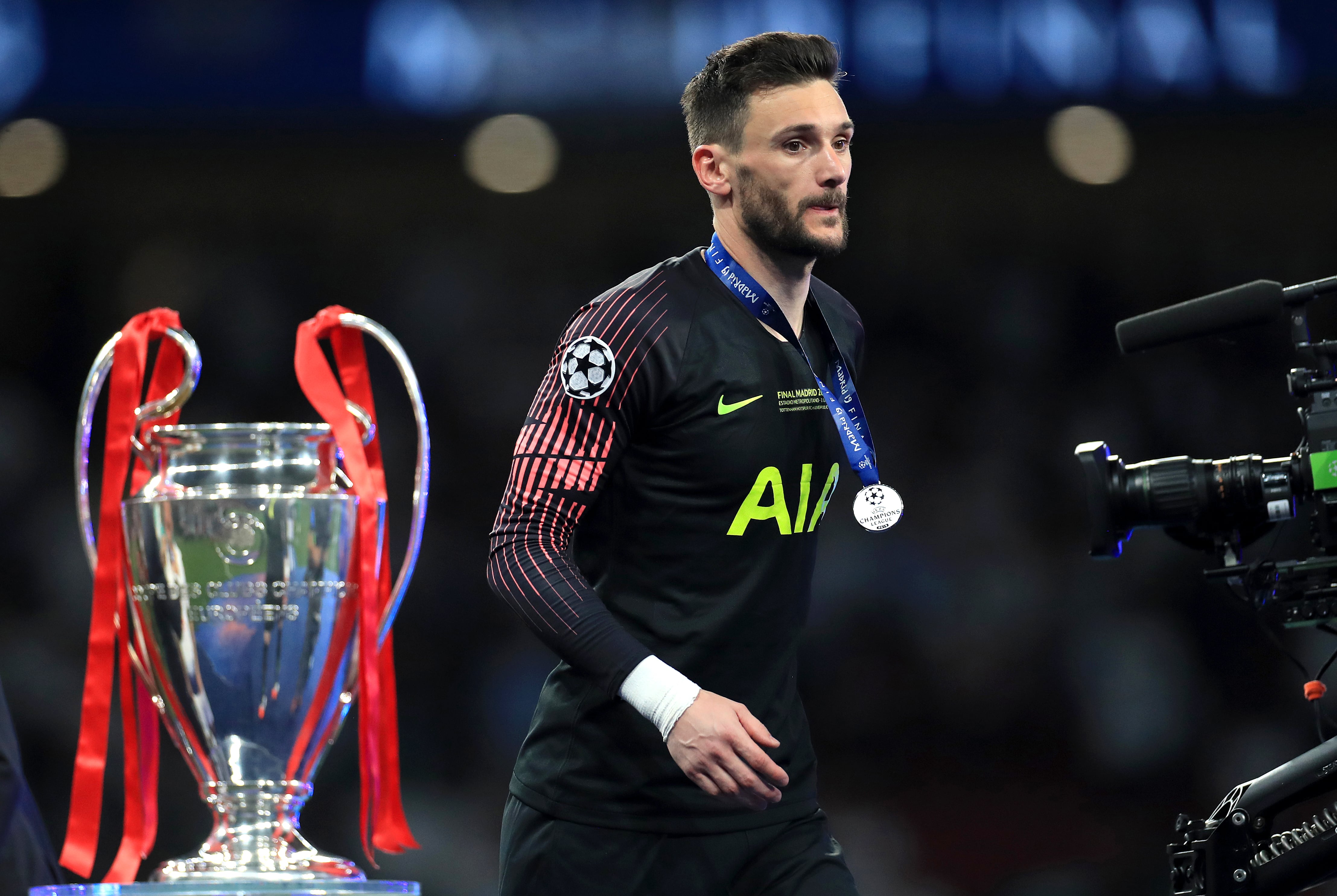 Hugo Lloris, en la final de Champions 2019.