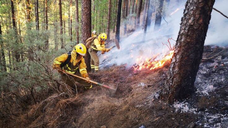 Cómo trabajan las Brigadas de Refuerzo en Incendios Forestales