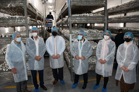 Inauguración de la empresa de economia social Manantial Vilamico