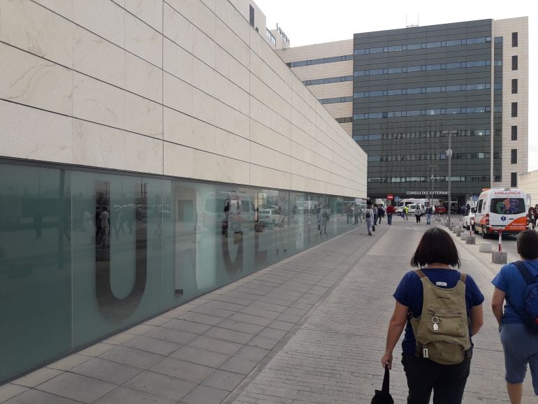 Zona de Urgencias del nuevo hospital del Campus de la Salud.