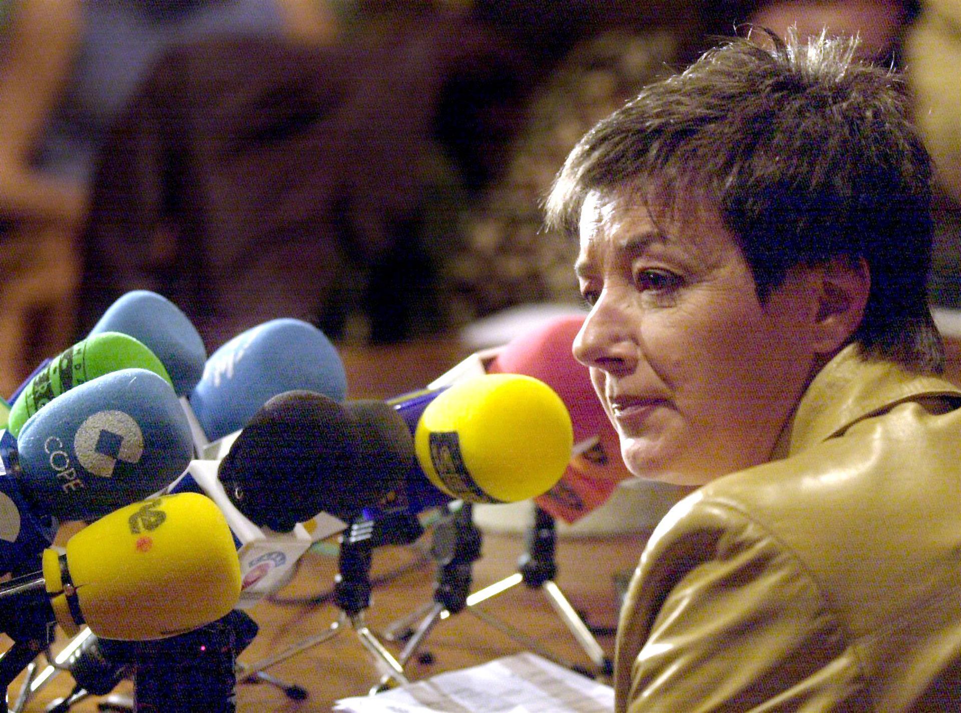 La exdelegada del Gobierno en la Comunidad Valenciana, Carmen Mas, en una foto de archivo de 2002