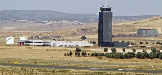 Imágen aérea del Aeropuerto de Ciudad Real