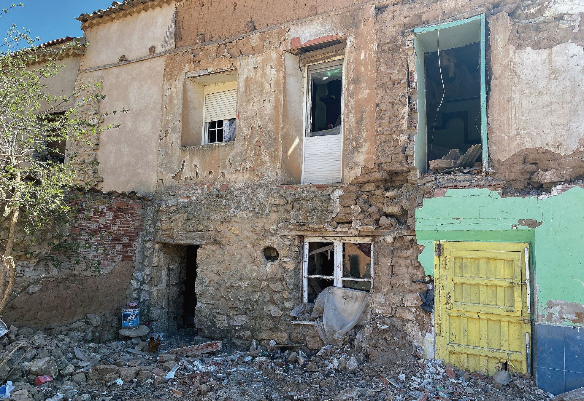 Inmueble en ruinas en un municipio de la provincia de Palencia