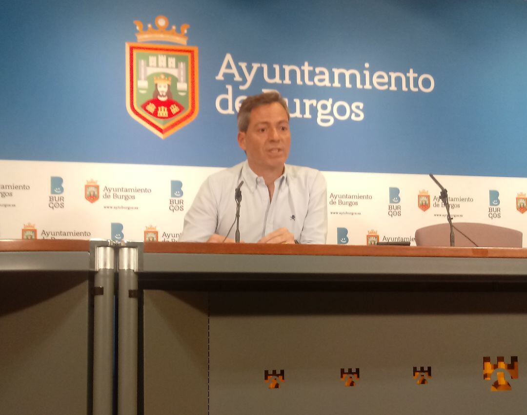 César Barriada, concejal del Partido Popular en el Ayuntamiento de Burgos