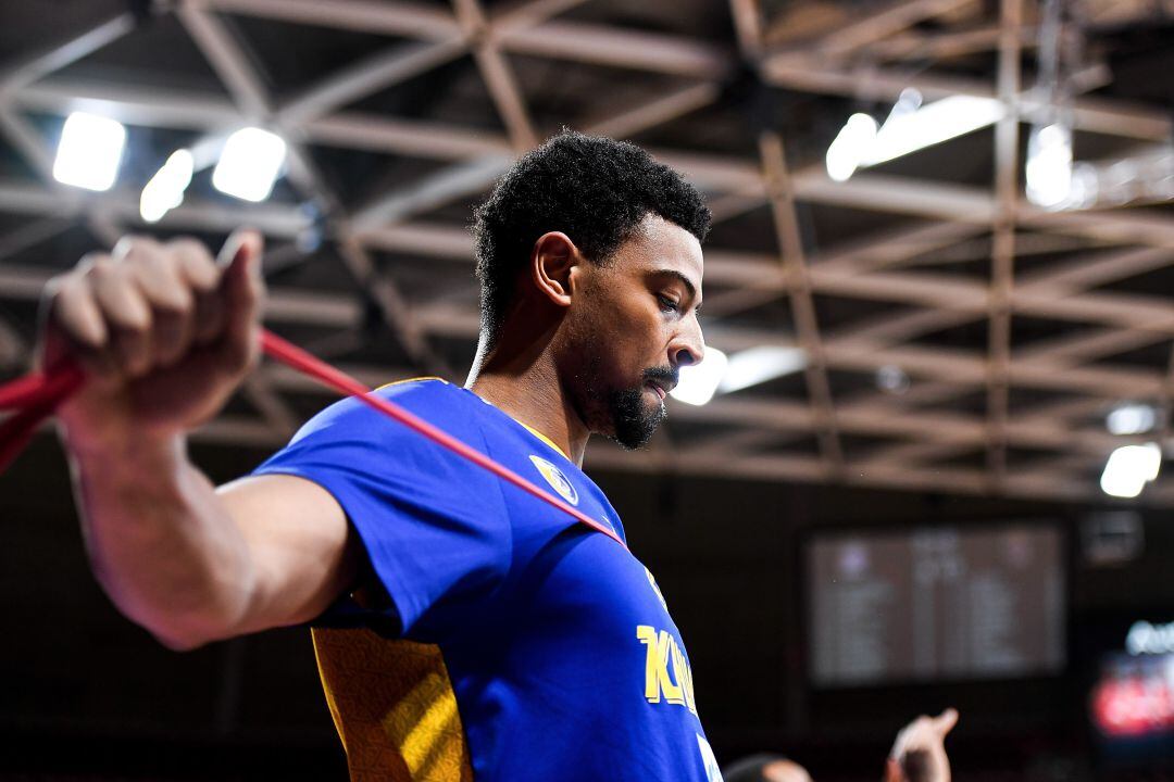 Jordan Mickey con su antiguo club