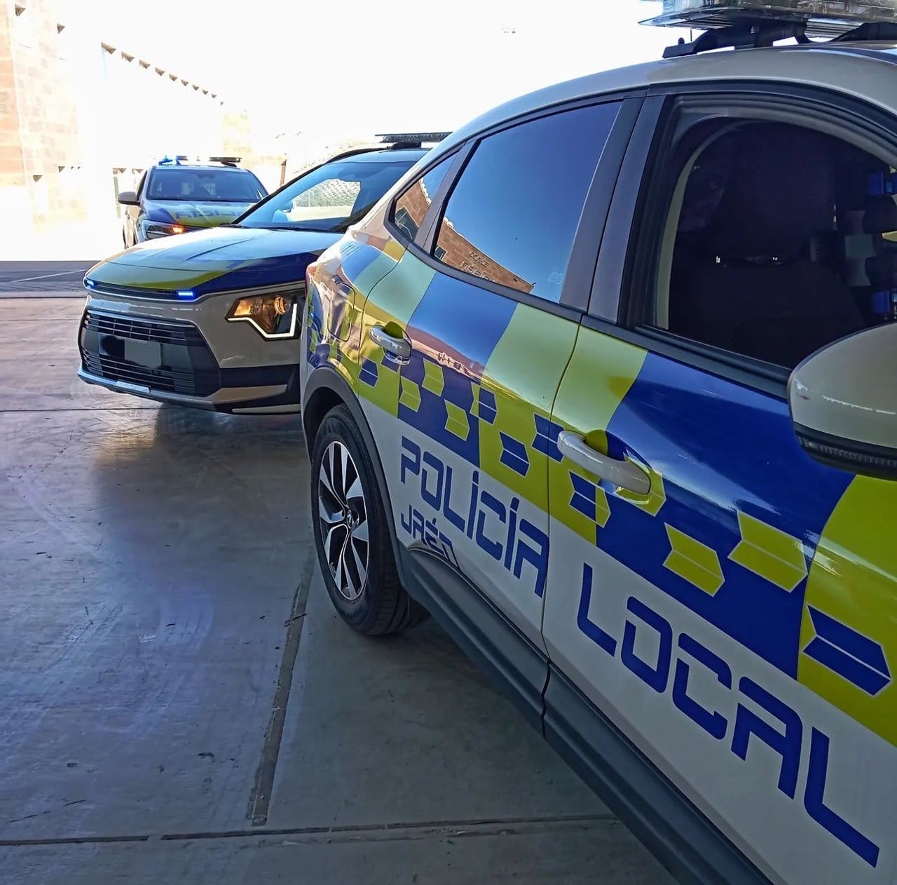 Vehículos de Policía Local.