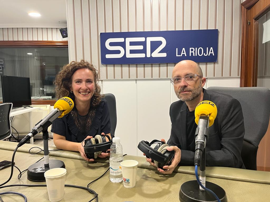 Teresa y Luis, componentes de Espanto en la Cadena SER