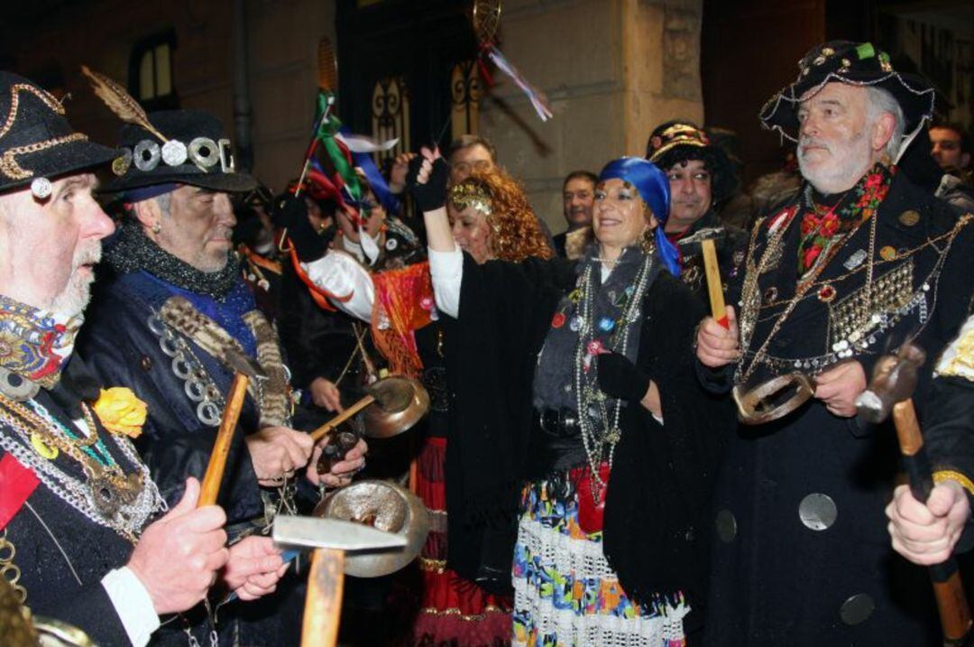 Caldereros de la comparsa, la &quot;Primitiva&quot;