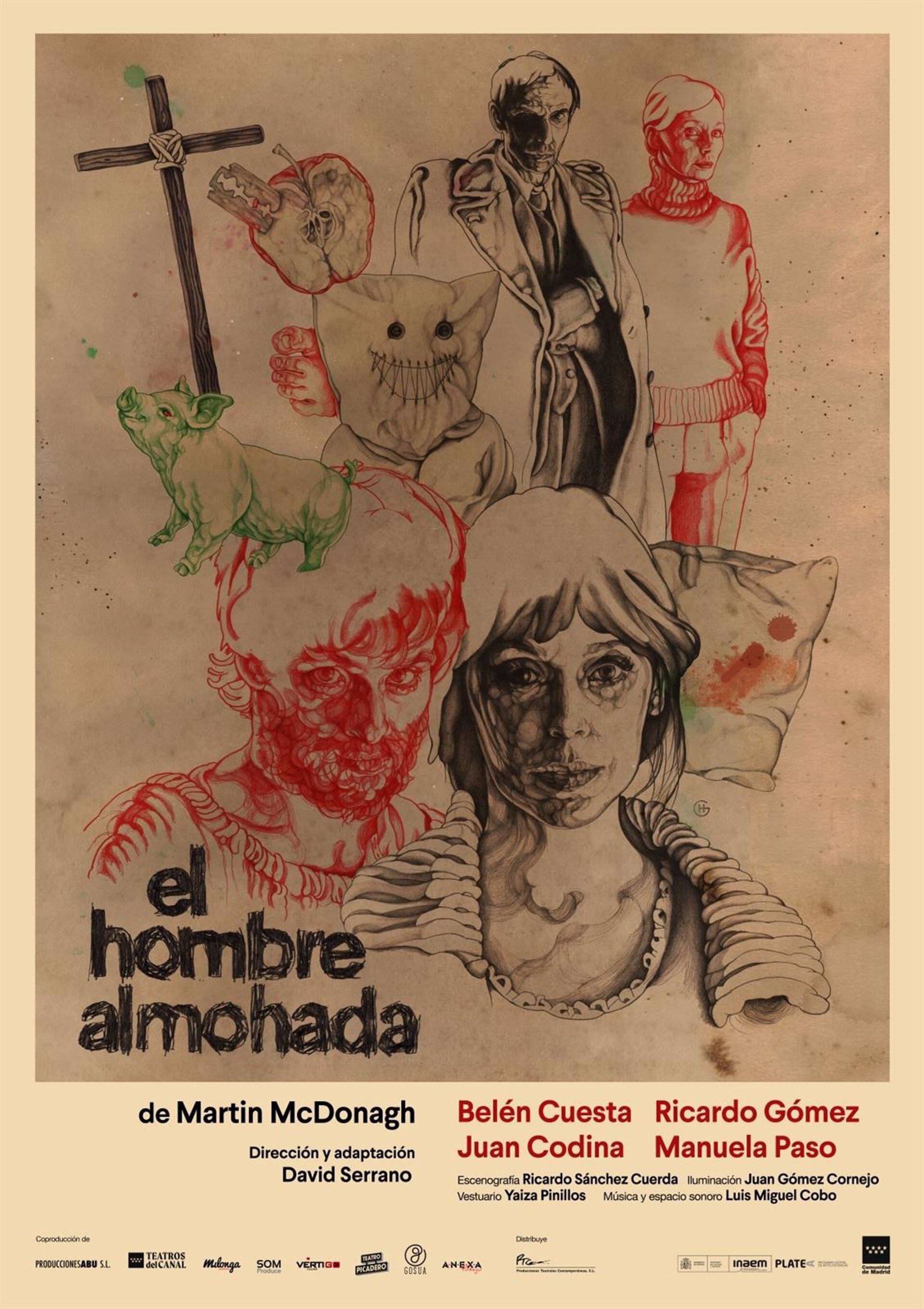 Cartel de la obra de Teatro &#039;El hombre Almohada&#039;, que llega este viernes al Gran Teatro de Córdoba.