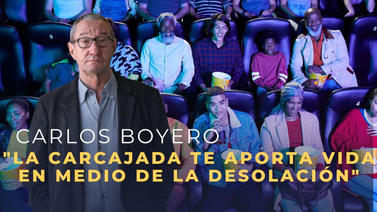 Carlos Boyero: “La carcajada te aporta vida en medio de la desolación”