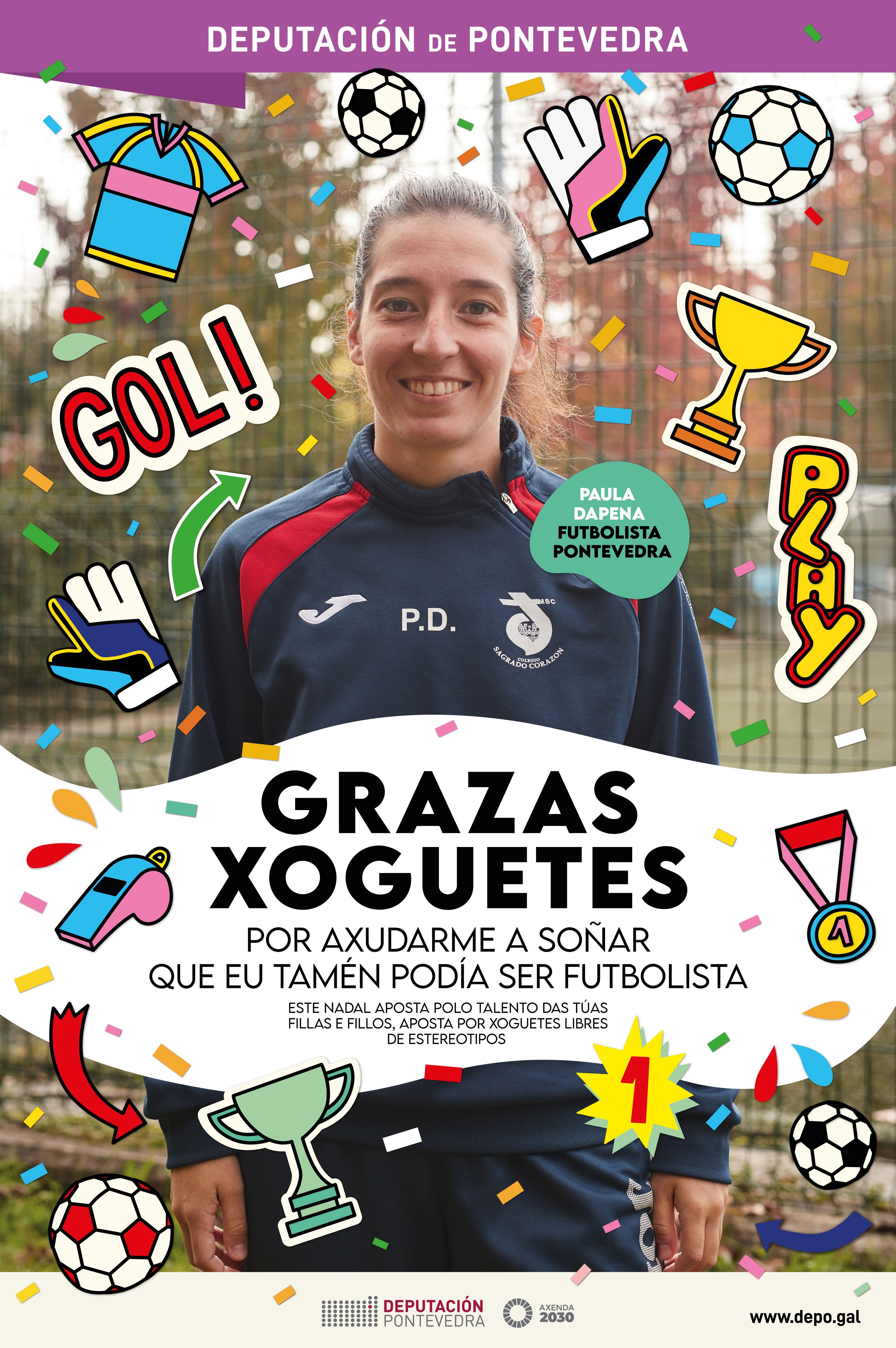 Paula Dapena es una de las protagonistas de la campaña.