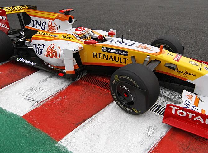 Fernando Alonso, en el circuito belga de Spa