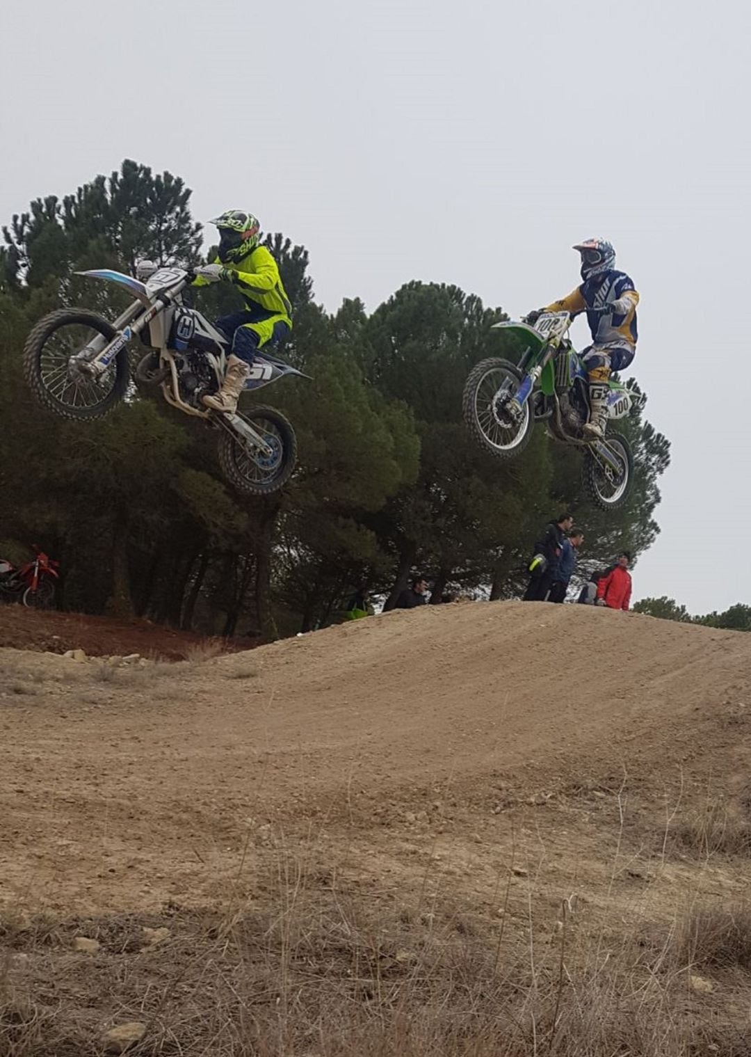 Campeonato Provincial de Motocross en Dueñas (Palencia)