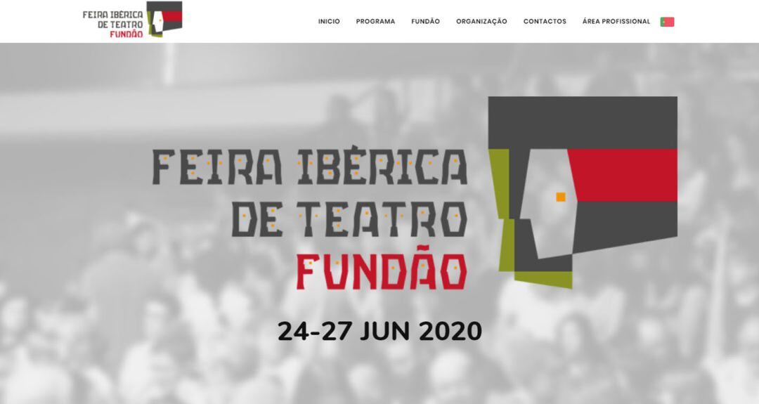 Portada de la Feria Ibérica de Teatro de Fundão