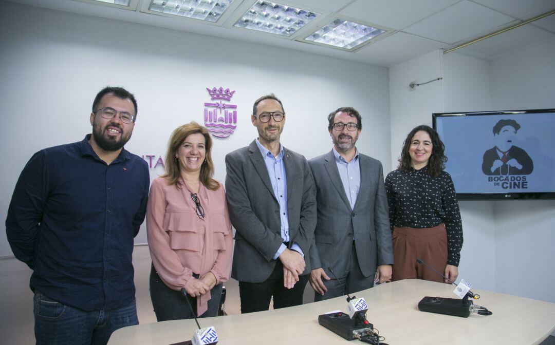Presentación de Bocados de Cine en Gandia.