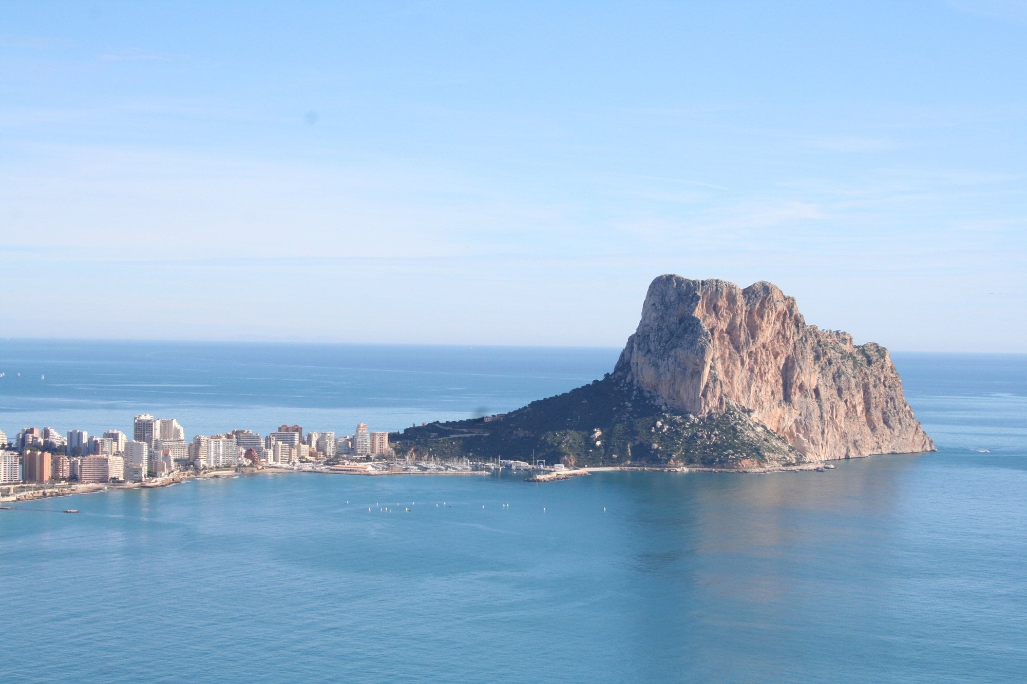 Imagen del Peñón de Ifach