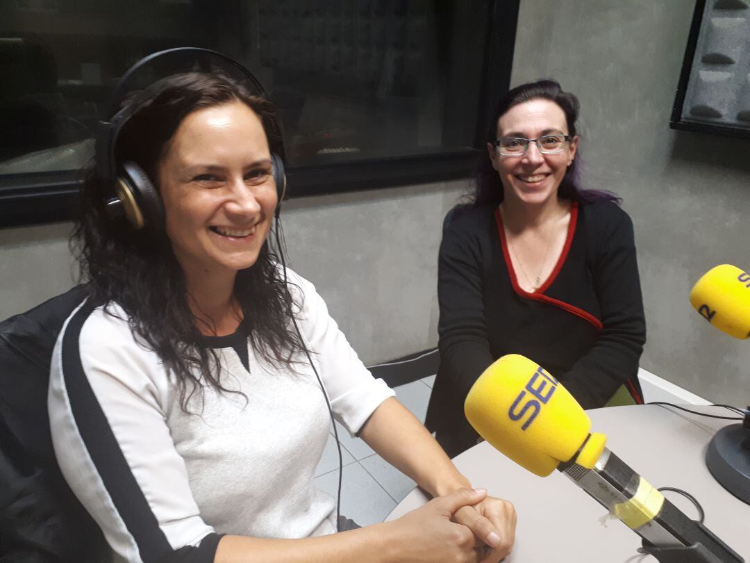 Nerea Muños y virginia Muñoz se muestran ilusionadas con el proyecto