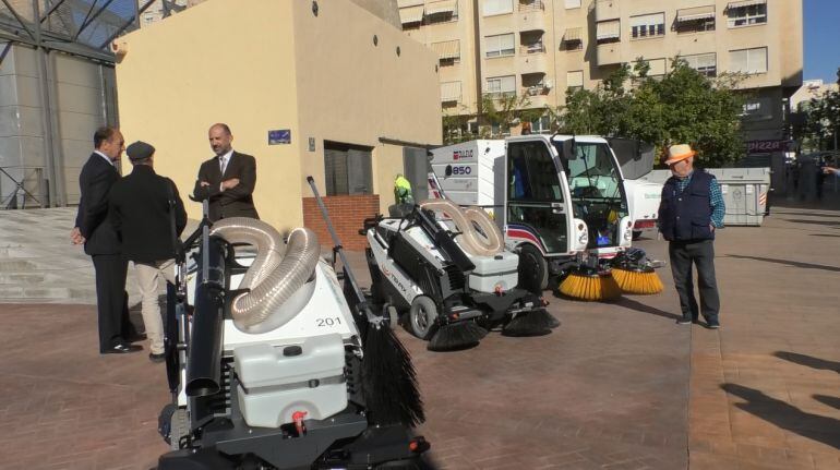 Nueva maquinaria de limpieza