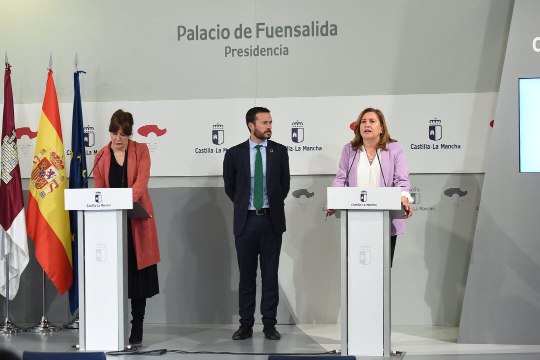 Comparecencia de Patricia Franco y Blanca Fernández 