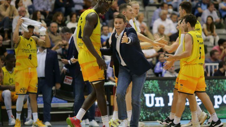 Lugo. Liga Endesa ACB de Baloncesto. Pazo provincial dos Deportes. CB Rio Breogan - Gran Canaria