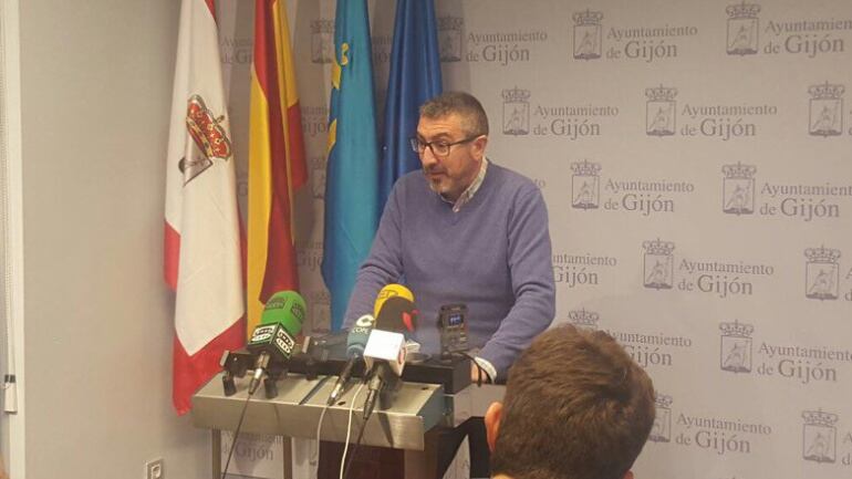 José Carlos Fernández Sarasola en rueda de prensa