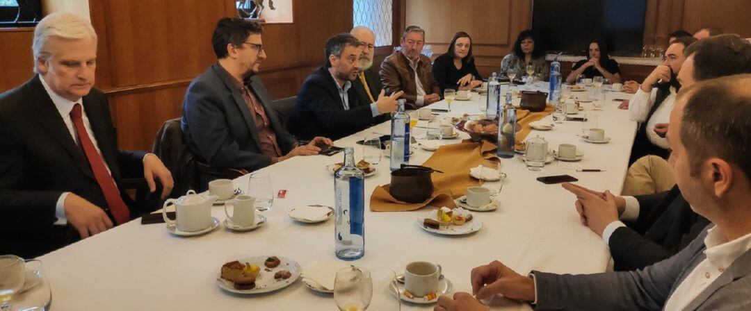 Ferreiro en el Club Financiero