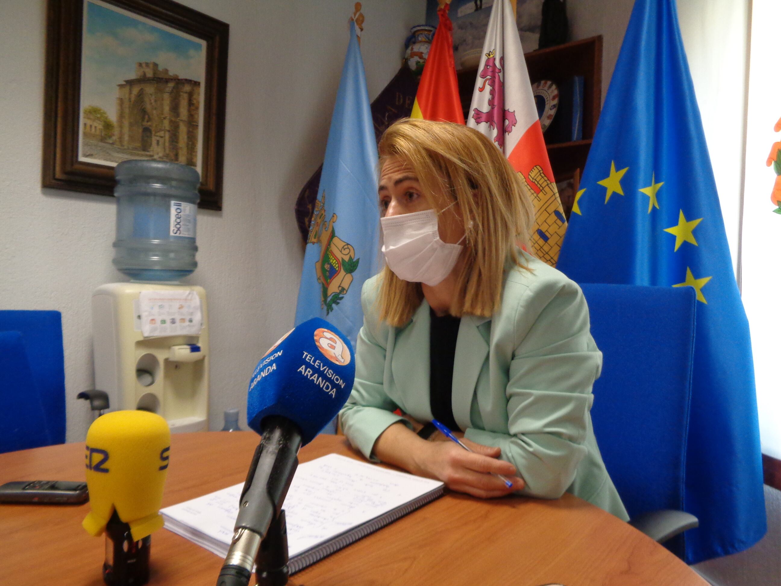 Cristina Valderas es la portavoz del equipo de gobierno