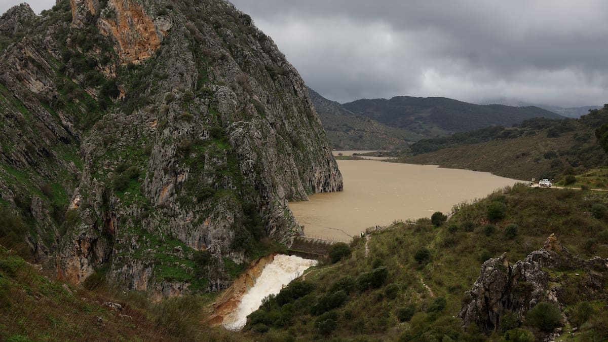 "La presa volverá a estar vacía en unos 50 días" Diego Sánchez, alcalde de Montejaque