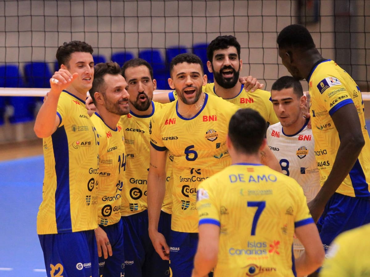 El CV Guaguas gana mostrando su potencial en Europa (0-3)