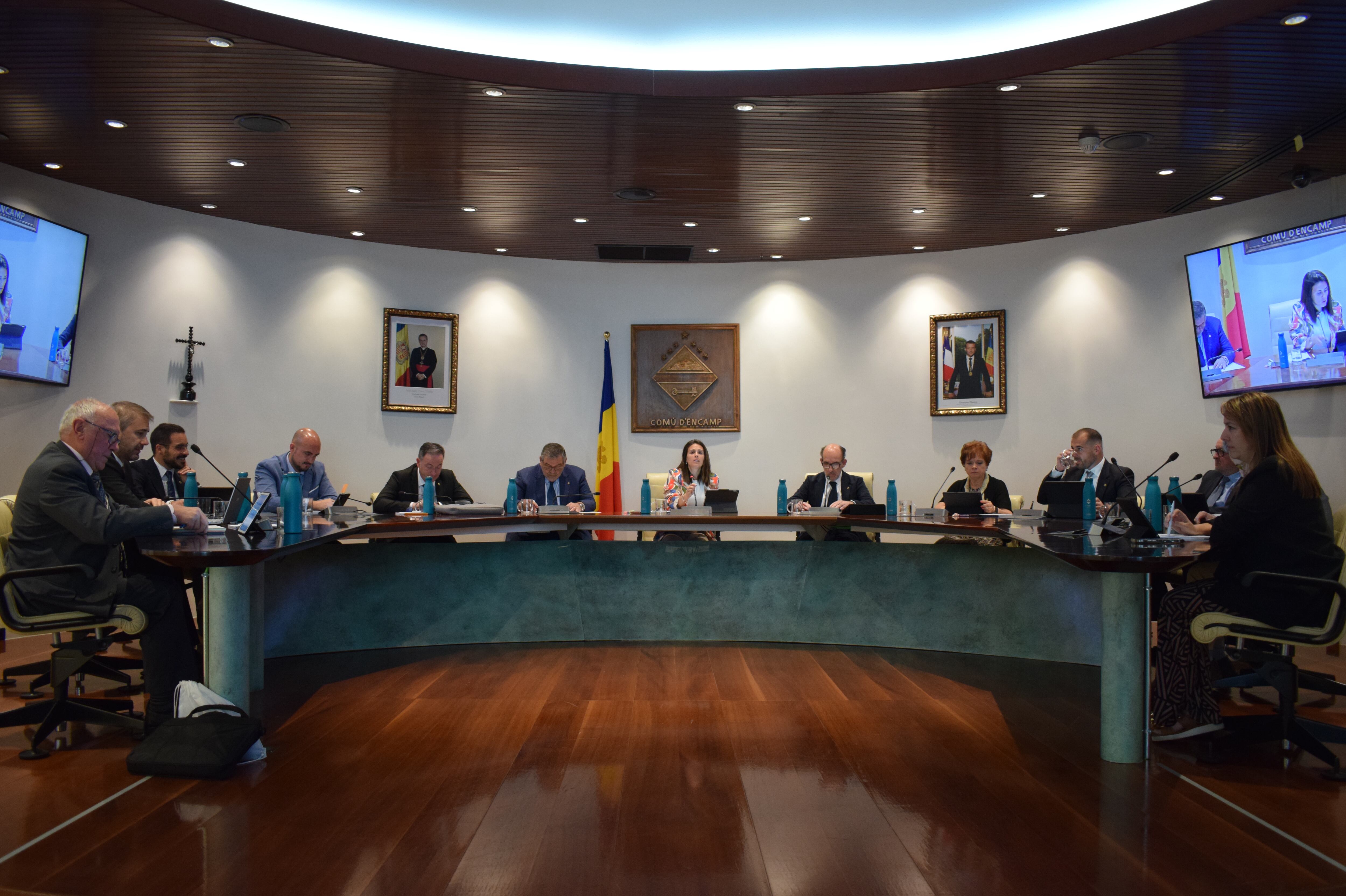 Sessió de comú d&#039;Encamp d&#039;aquest dimecres.