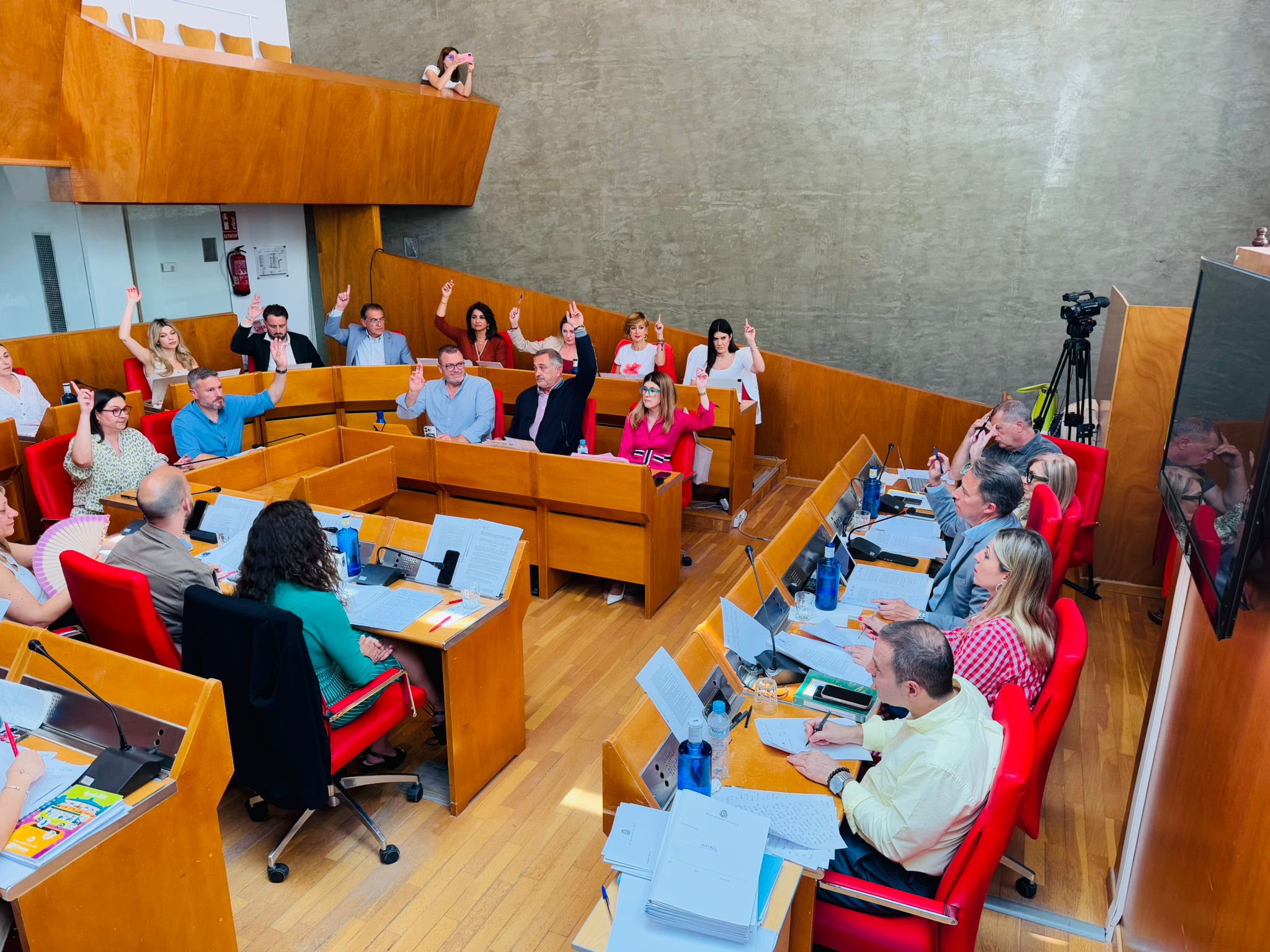 Pleno municipal de Lorca