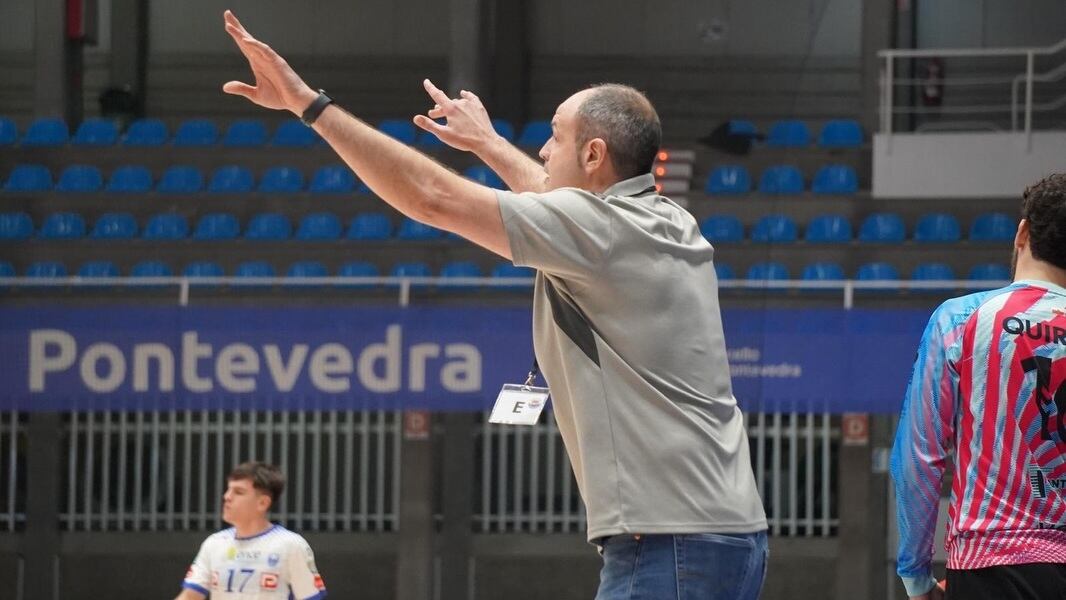 José Manuel Herrero Lon, durante un partido.