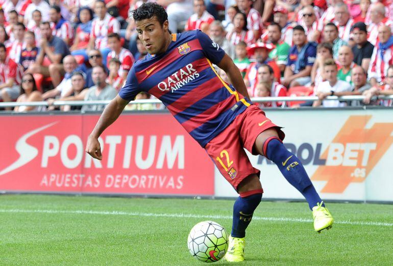 El jugador del Barcelona Rafinha Alcántara.