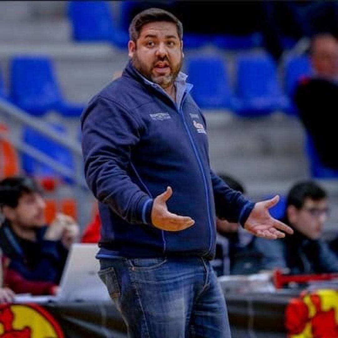 Óscar Retortillo, entrenador del Servigroup Benidorm